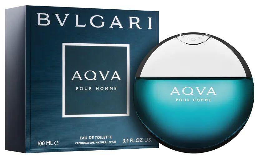 Bvlgari Aqva pour homme, Булгари Аква пур хоме, мужская туалетная вода 100 мл. Вода парфюмерная 100 мл