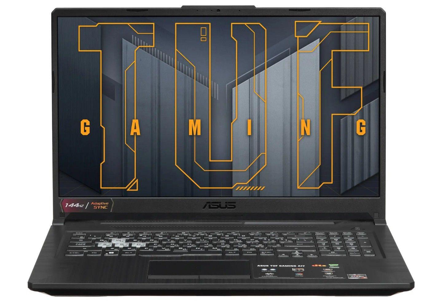 ASUS TUF Gaming A17 FA706NF-HX031 черный 90NR0JH5-M001X0 без ОС Игровой ноутбук 17.3", AMD Ryzen 5 7535HS, RAM 16 ГБ, NVIDIA GeForce RTX 2050 (4 Гб), Без системы, черный, Русская раскладка