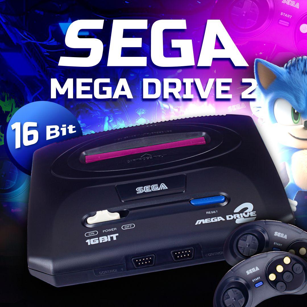 Игровая приставка Sega mega drive 2 / Сега мега драйв 2