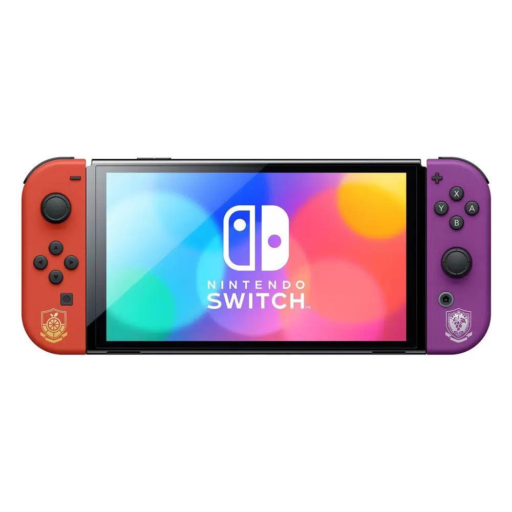 Игровая приставка Nintendo Switch OLED 256 ГБ Pokemon Scarlet and Violet Edition