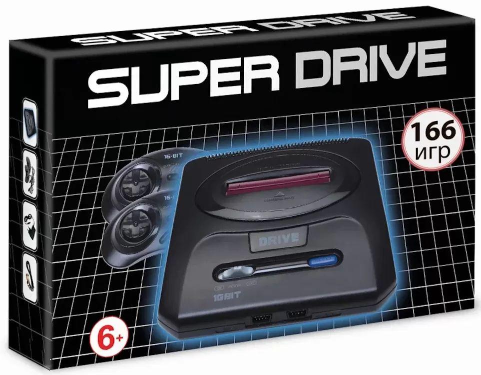 Игровая приставка 16bit Super Drive Classic (166 в 1)