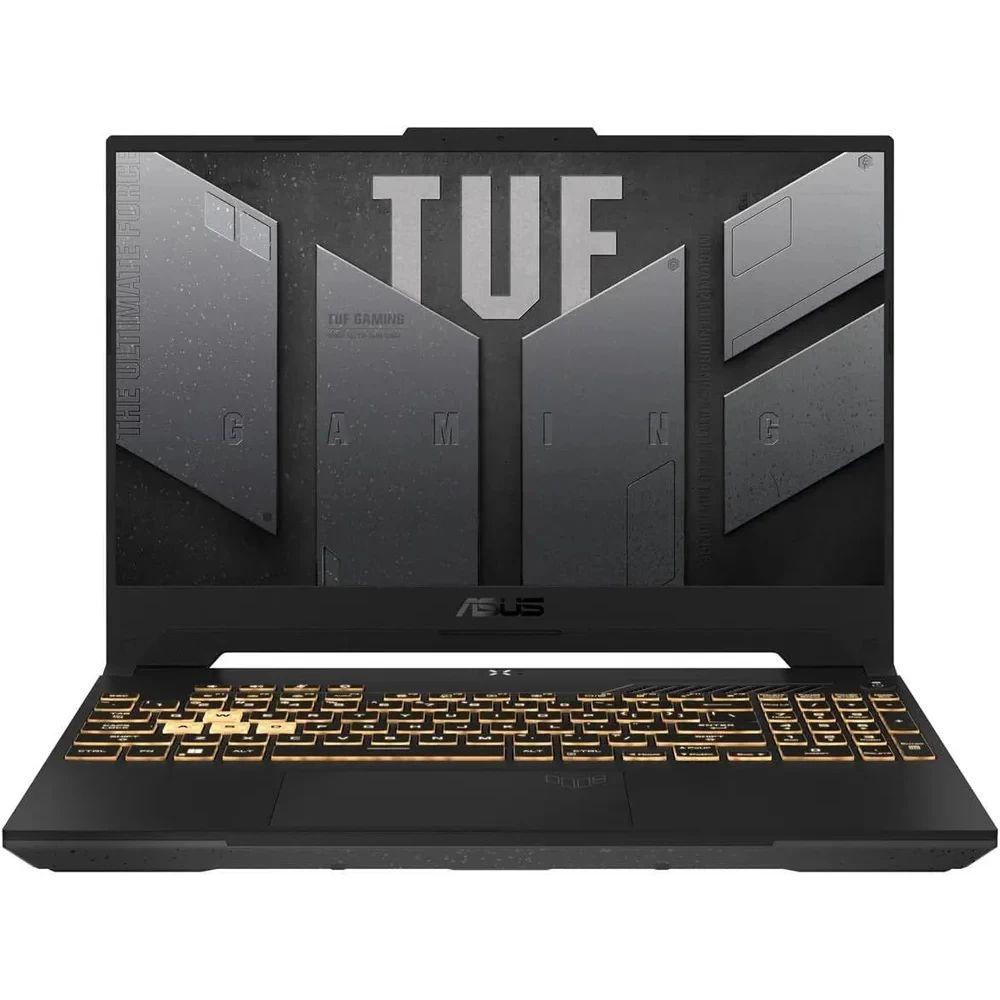 ASUS TUF Gaming F15 Игровой ноутбук 15.6", Intel Core i7-13620H, RAM 64 ГБ, SSD 4096 ГБ, NVIDIA GeForce RTX 4070 для ноутбуков (8 Гб), Windows Home, черный, Русская раскладка