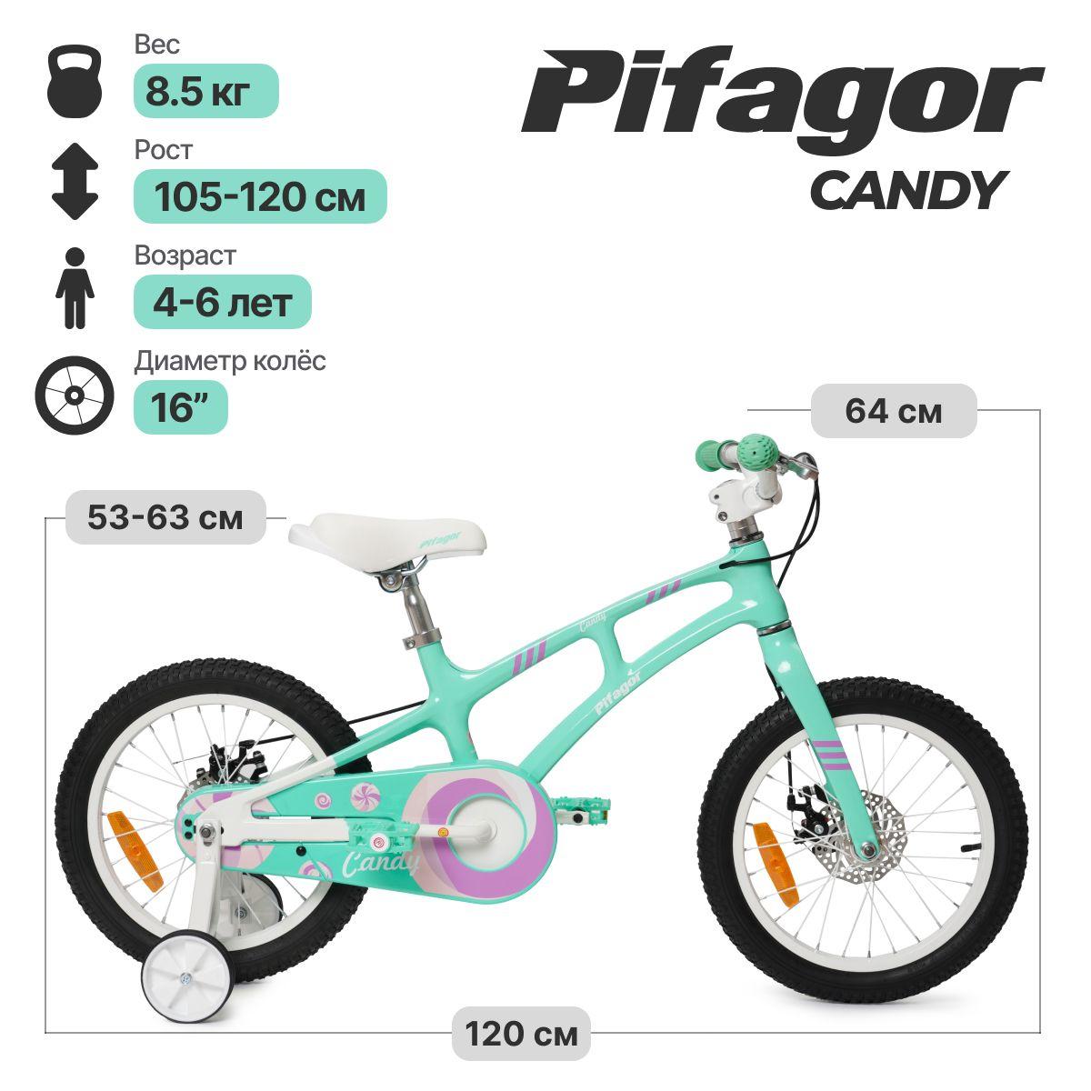 Pifagor | Велосипед Pifagor Candy 16