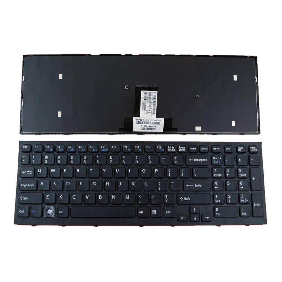 Клавиатура для Sony Vaio PCG-71211V, VPCEB3M1R, VPCEB3S1R (V111678A, 148792871, MP-09L23SU-8861, чёрная)