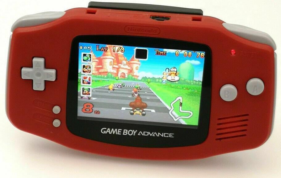 Портативная игровая приставка Game Boy Advance Red Красный OEM