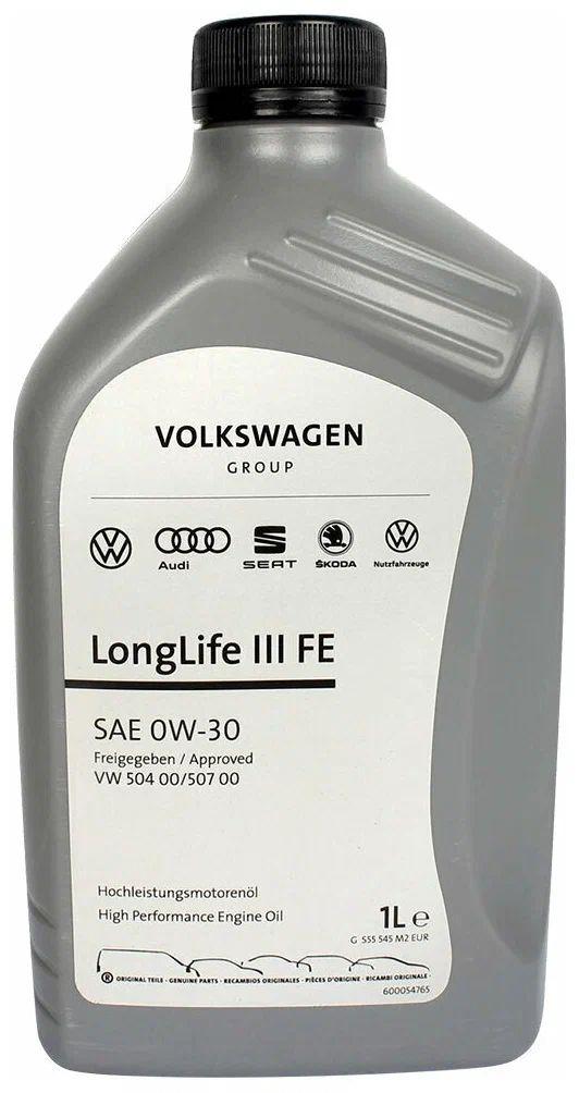 Volkswagen | Volkswagen LongLife III FE 0W-30 Масло моторное, Синтетическое, 1 л