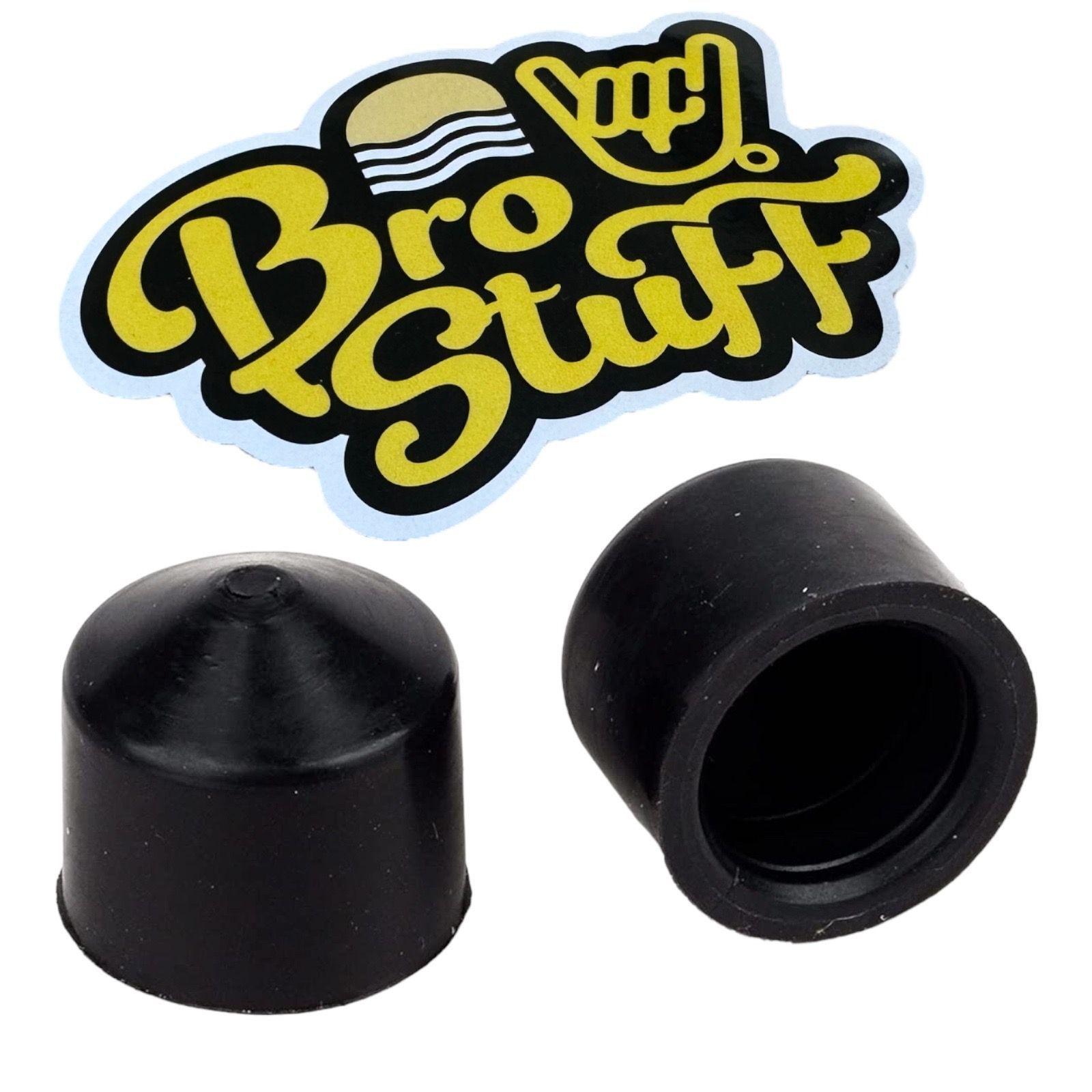 Втулки для подвесок скейтборда BroStuff pivot cup black (2шт)