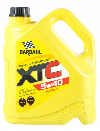 Bardahl Xtc 5W-40 Масло моторное, Синтетическое, 4 л