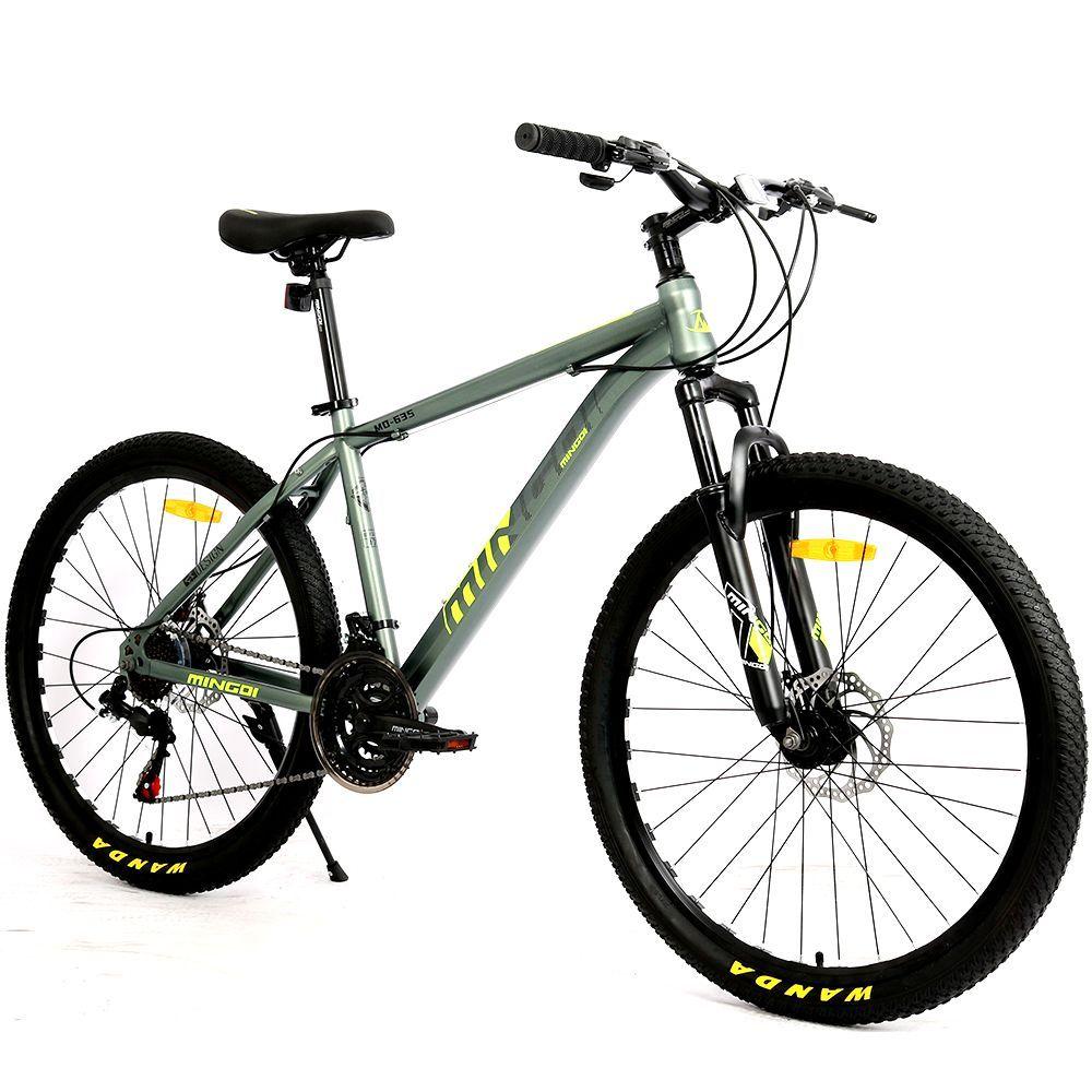 Mingdi Велосипед Горный, 26-635-21S GMINDI 26-дюймовая рама для горного велосипеда размер 17-дюймовой стальной рамы, 21 скорость