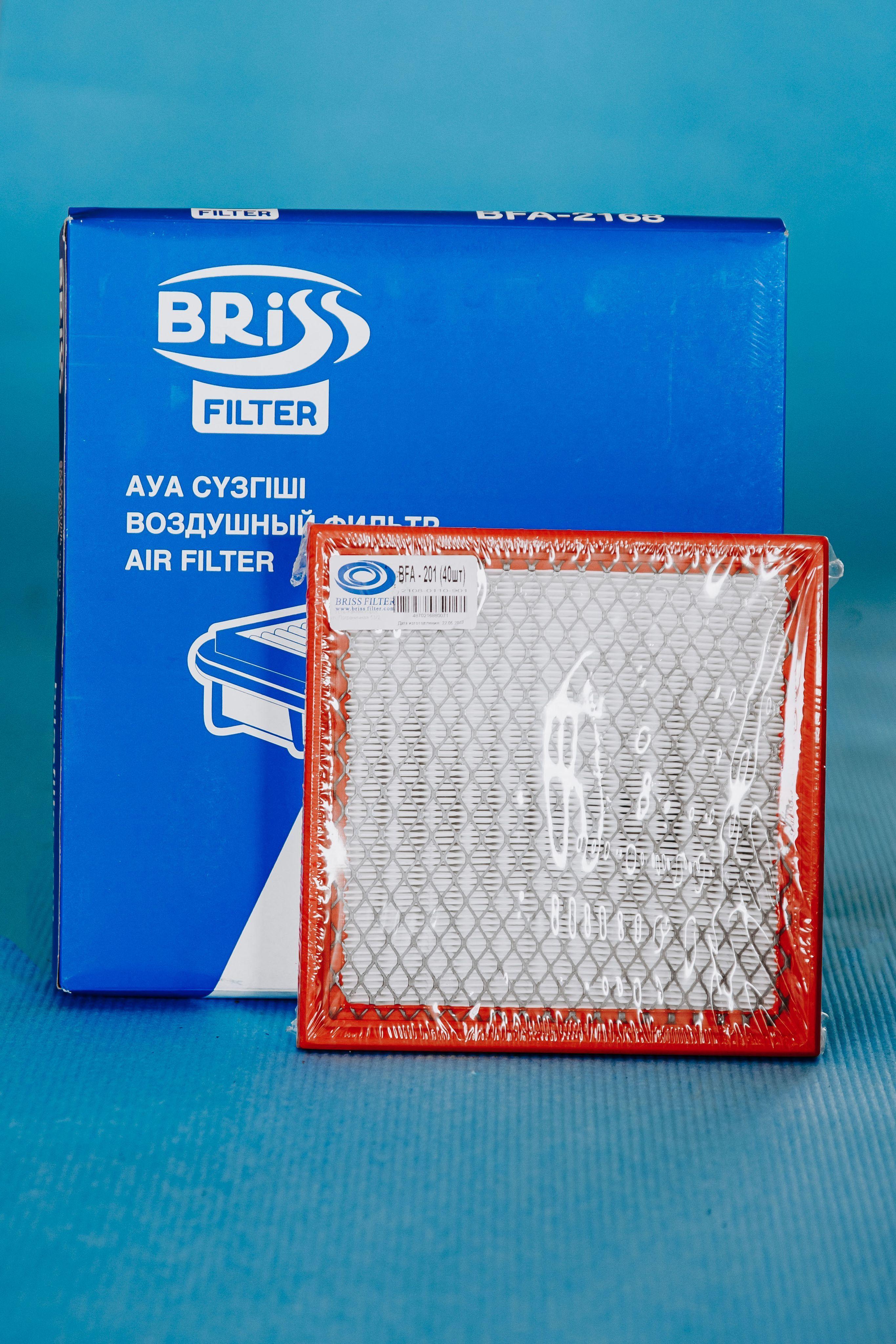 BRISSFILTER Фильтр воздушный Пылевой арт. 2112-1109080, 1 шт.