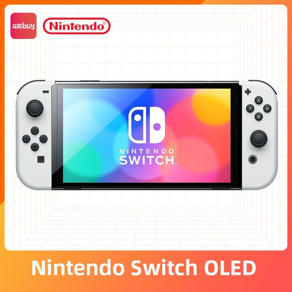 Игровая приставка Nintendo Switch OLED 64 ГБ 7-дюймовым