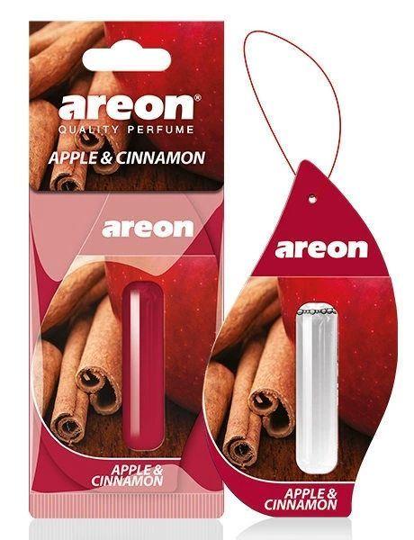 Ароматизатор автомобильный подвесной AREON LIQUID Яблоко и корица Apple & Cinnamon