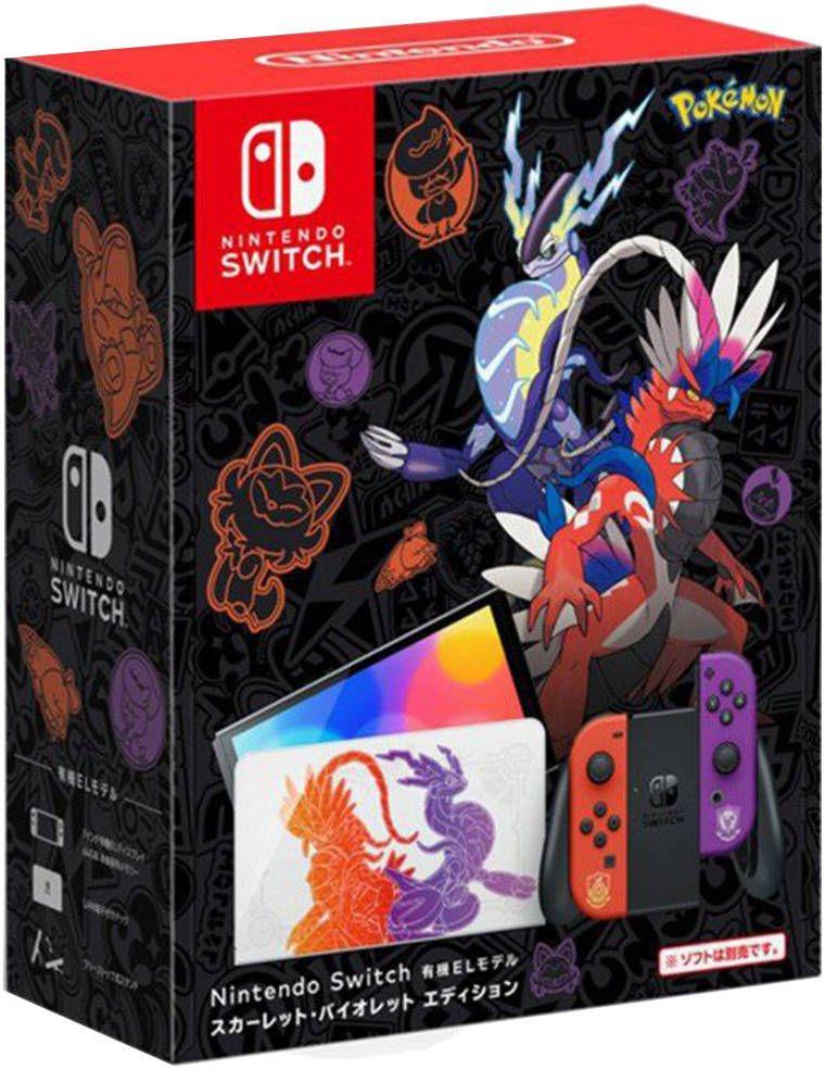 Игровая консоль Nintendo Switch OLED Pokemon Skarlet and Violet Edition