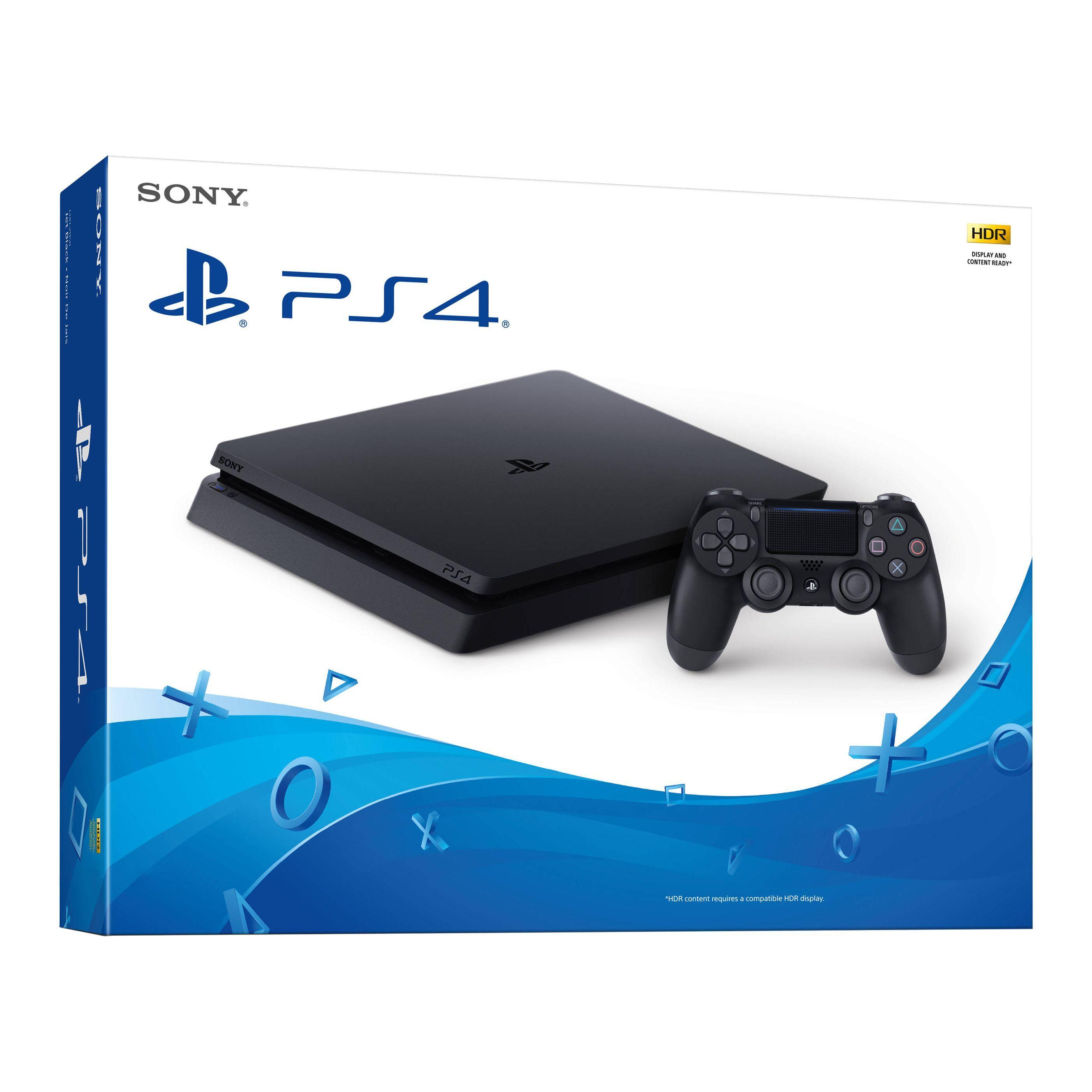 Игровая консоль PlayStation 4 Slim 1TB. Версия ПО от 10.01