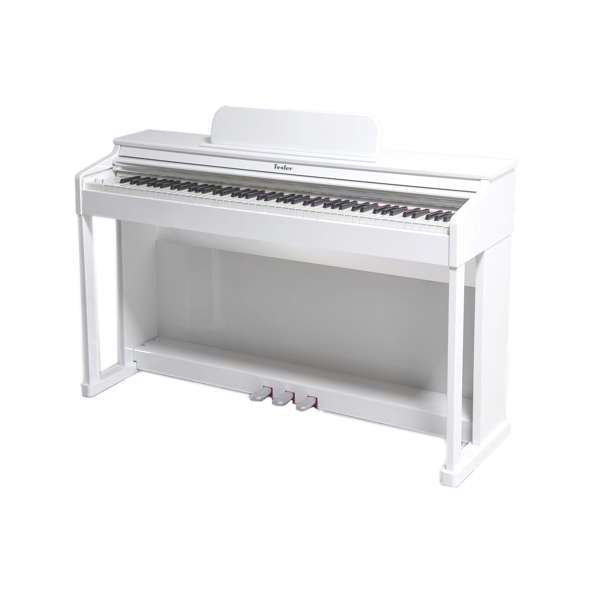 Tesler | Цифровое пианино TESLER STZ-8810 ROYAL WHITE