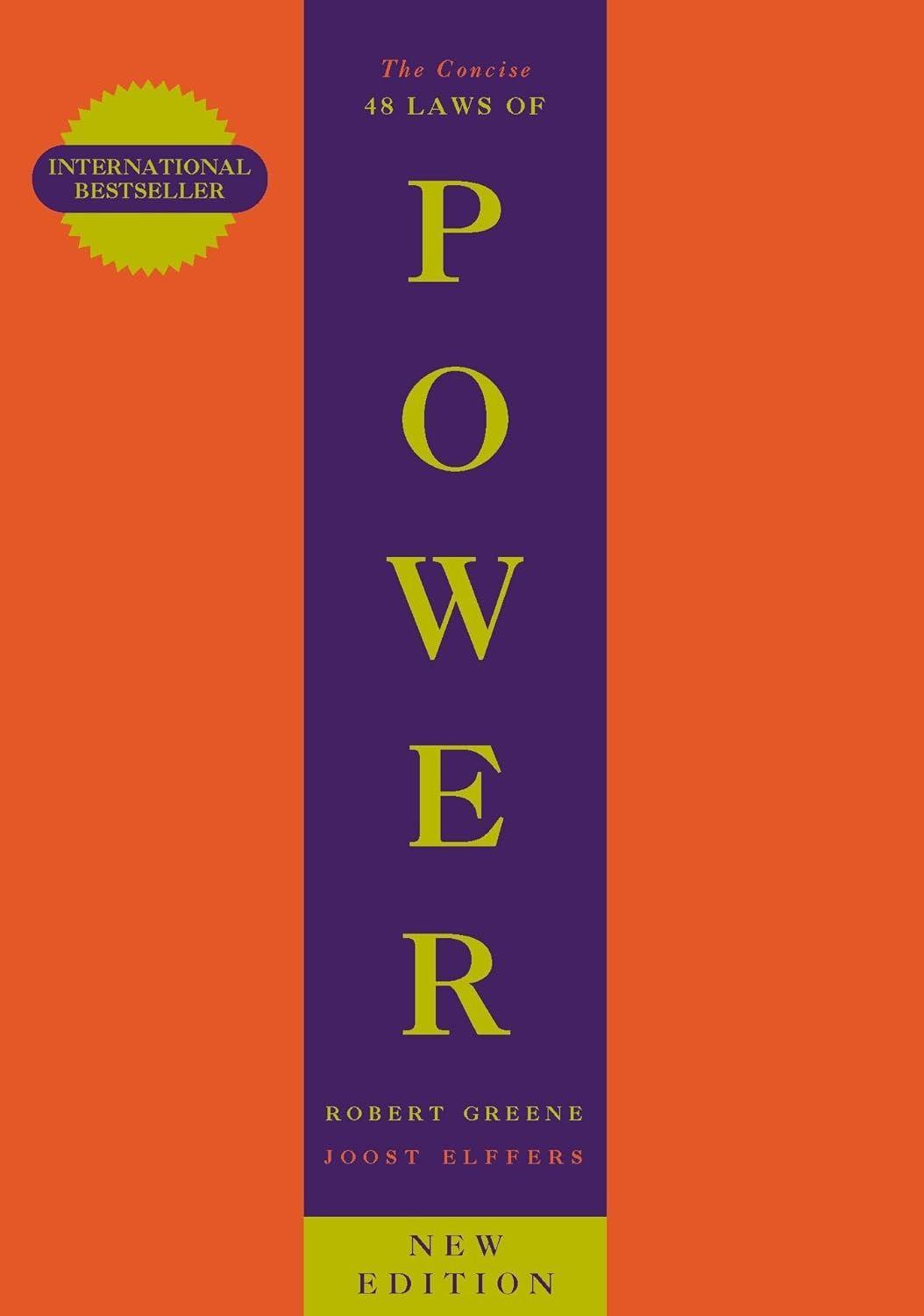 48 законов власти Роберт Грин книга на английском языке / The Concise 48 Laws of Power book Robert Green | Greene Robert