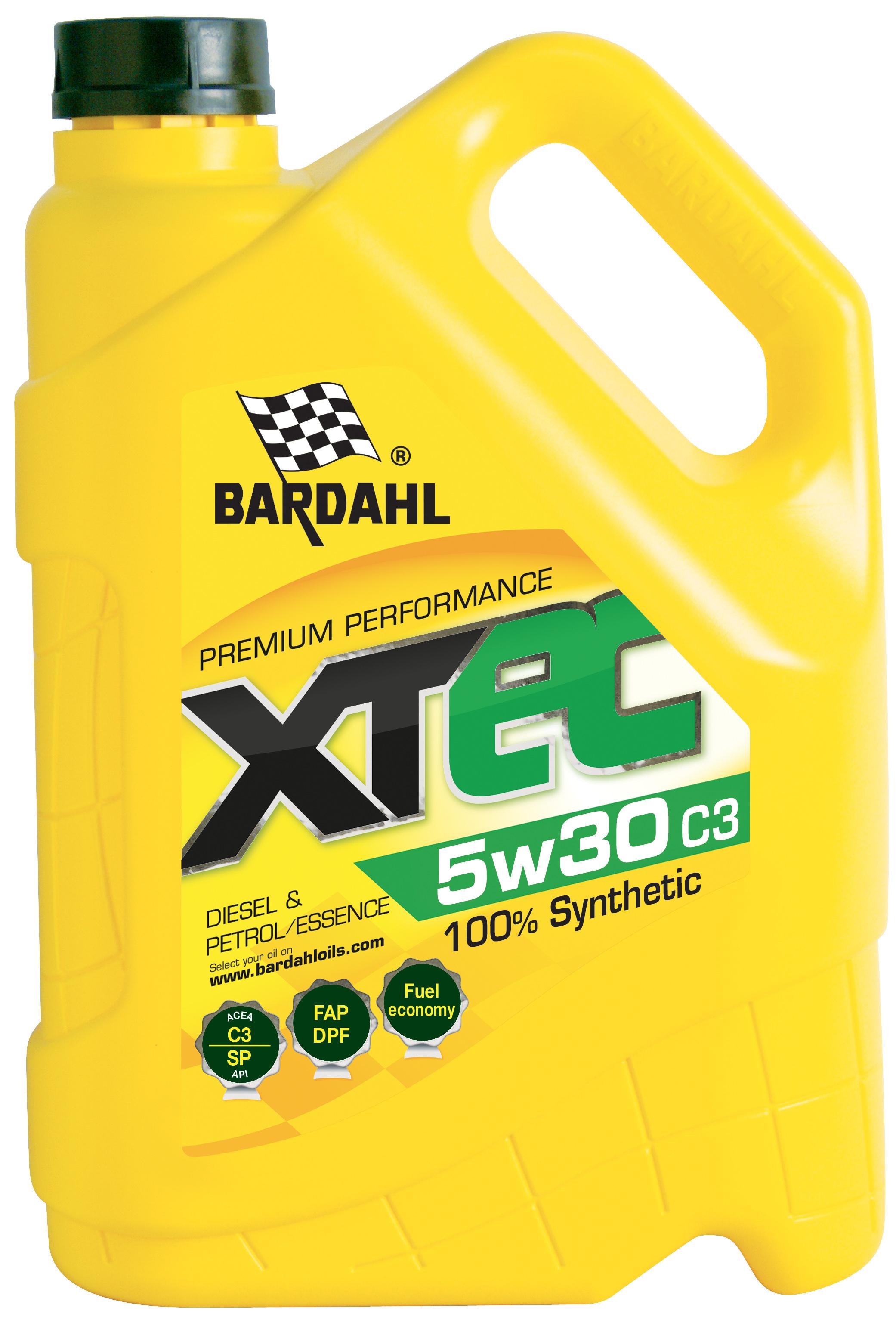 Bardahl | Bardahl XTEC C3 5W-30 Масло моторное, Синтетическое, 5 л