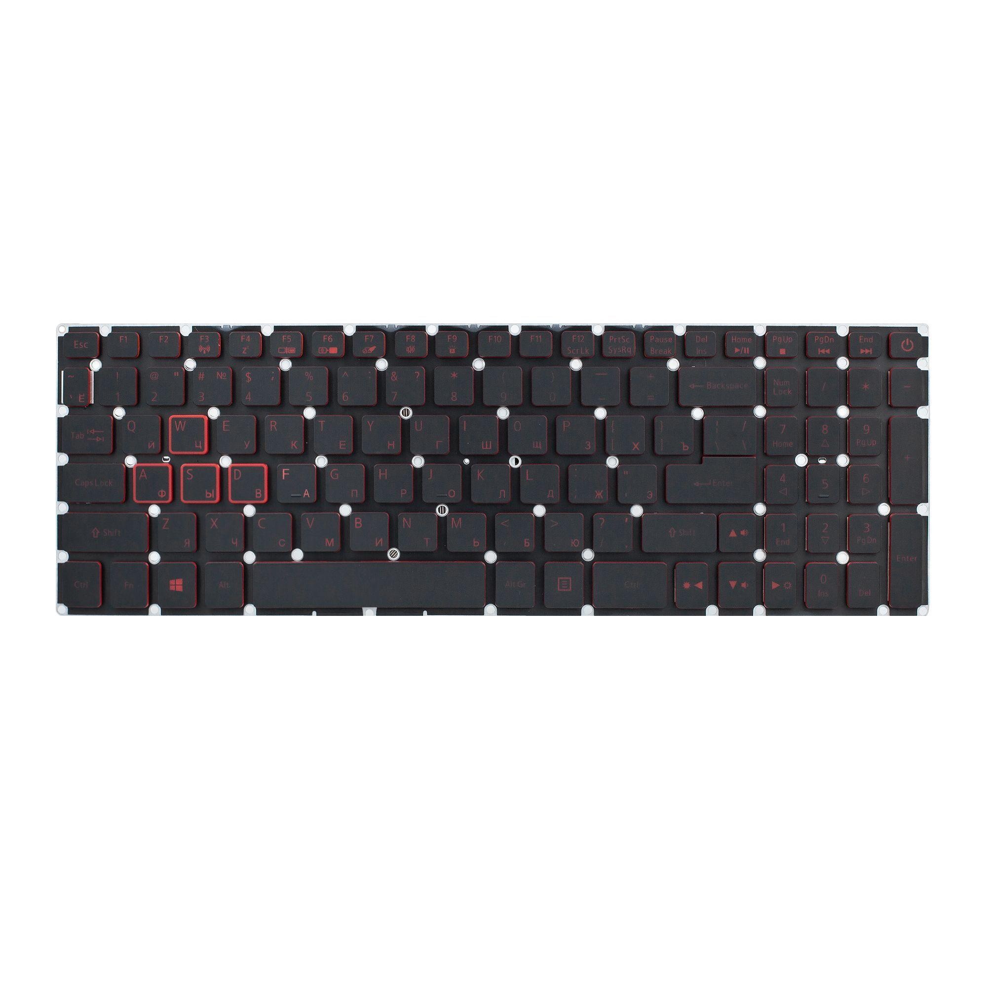 Клавиатура с подсветкой для ноутбука Acer Nitro AN515-52 AN515-42 AN515-51 N17C1 AN515-31 AN515-41 AN515-53 OEM