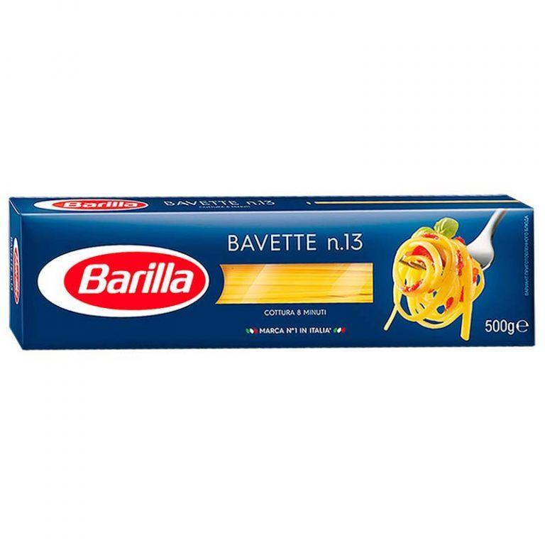 Макаронные изделия Barilla спагетти Bavette n.13, из твёрдых сортов пшеницы, 450 г (упаковка 24шт.)