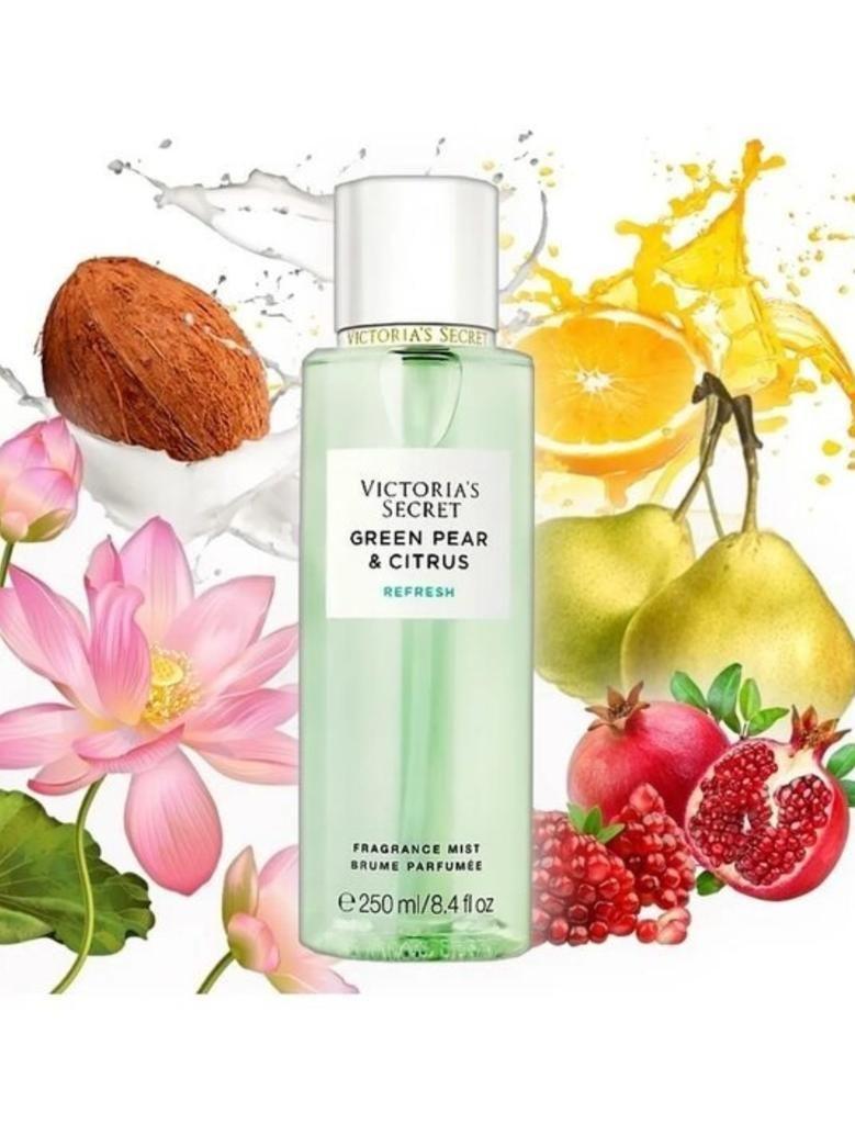 Парфюмированный мист Victoria's Secret спрей для тела Green Pear Citrus , 250ml 250 мл