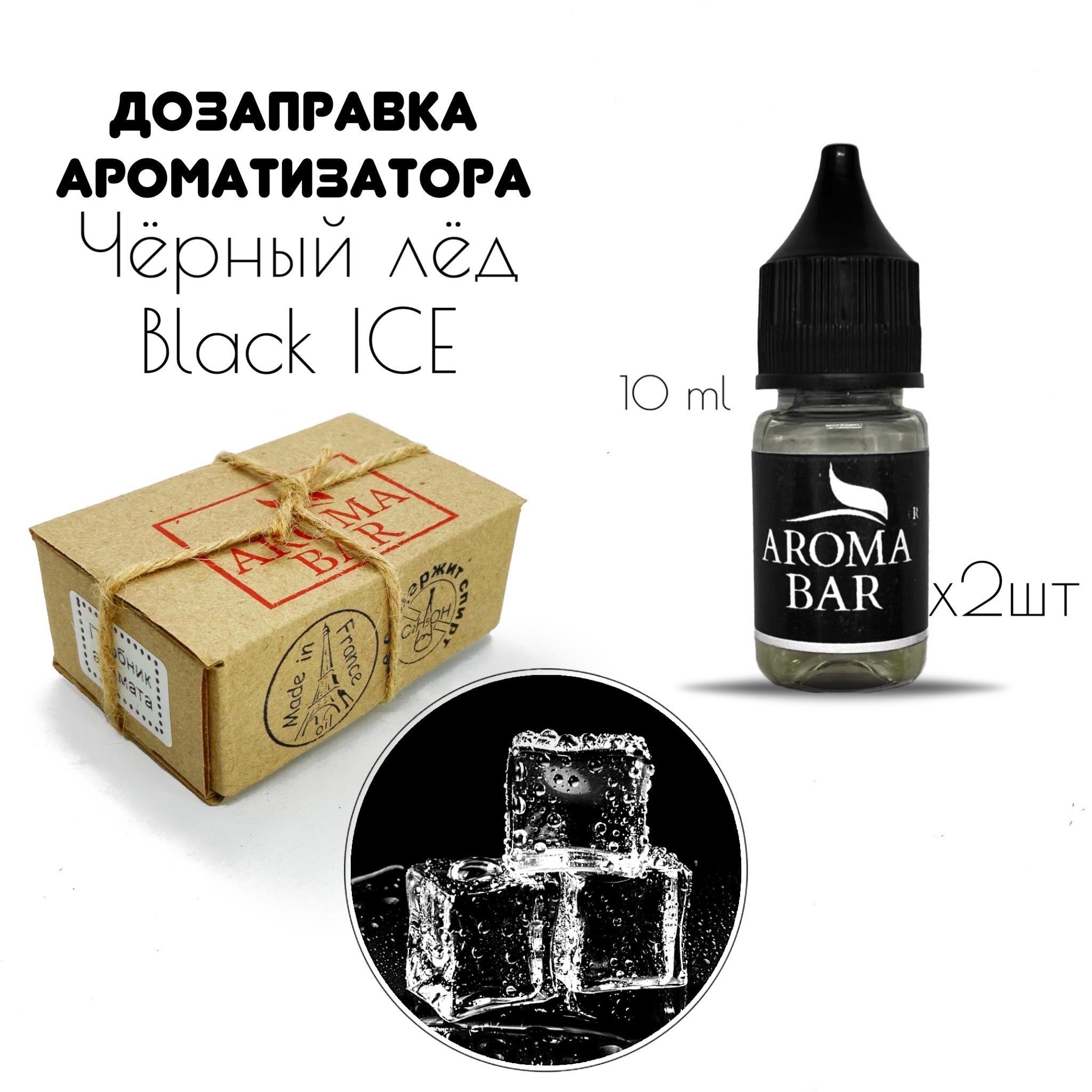 Аромамасло заправка универсальное Черный лед / BLACK ICE 20 мл. для автомобиля дома мыловарения свечеварения / АРОМА БАР