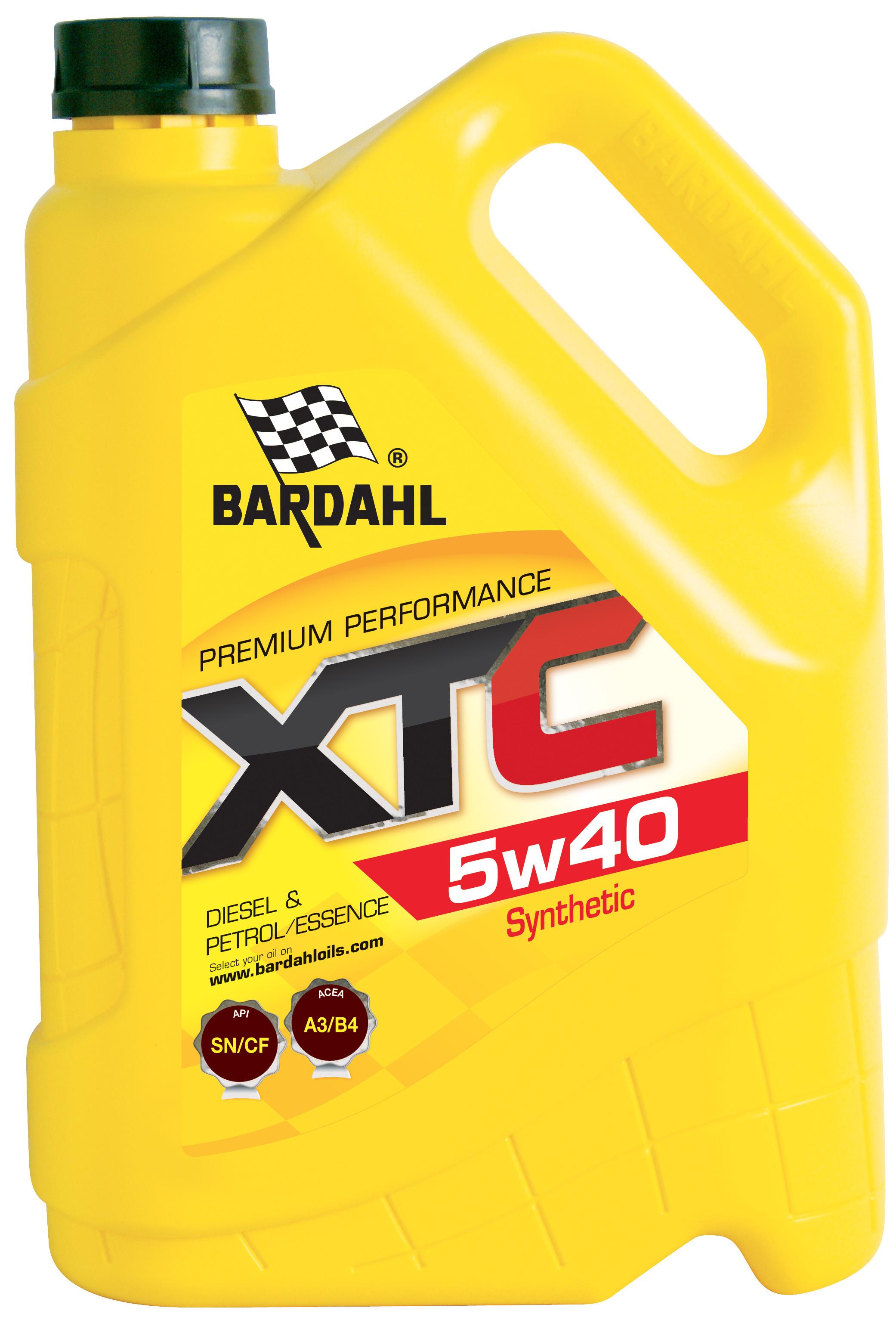 Bardahl | Bardahl Xtc 5W-40 Масло моторное, Синтетическое, 5 л