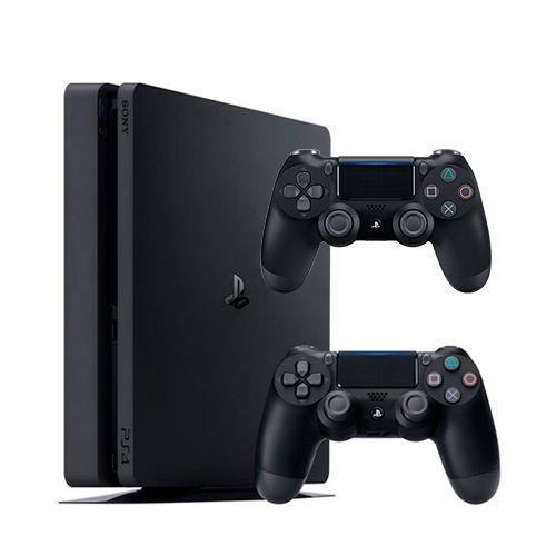 Игровая приставка Sony PlayStation 4 Slim 500 Gb + Dualshock v.2 Black