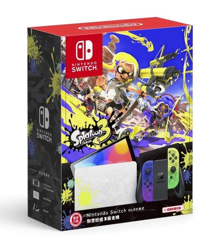 Игровая консоль Nintendo Switch OLED-модель (Splatoon)