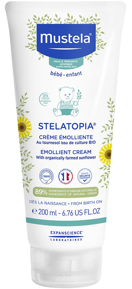 Mustela Крем-эмолент Stelatopia, 200 мл