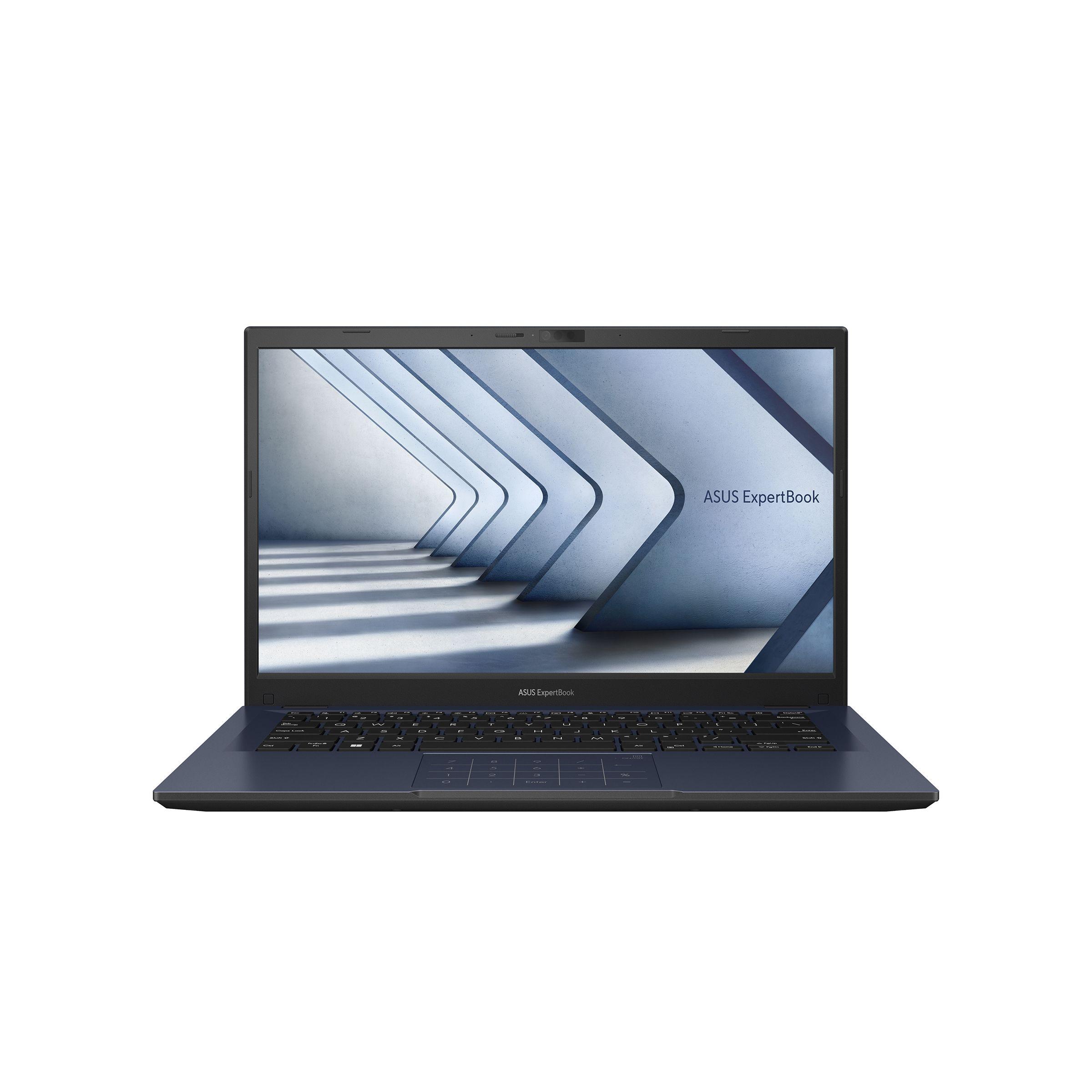 ASUS ExpertBook B1 B1402CBA-EB2589 Ноутбук 14", Intel Core i3-1215U, RAM 8 ГБ, SSD 256 ГБ, Intel UHD Graphics, Без системы, (90NX05V1-M02W70), черный, Русская раскладка