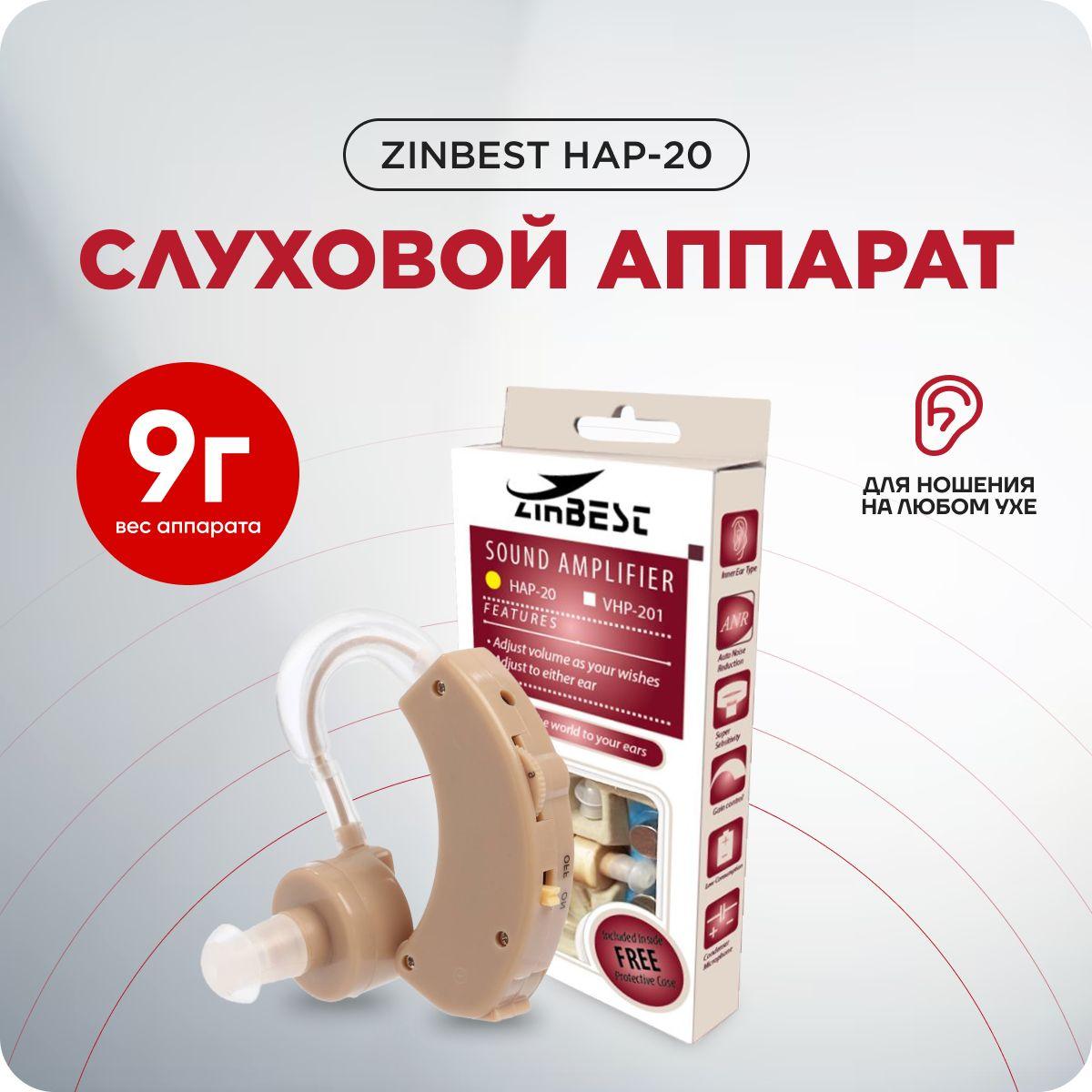 Слуховой аппарат Zinbest HAP20-1