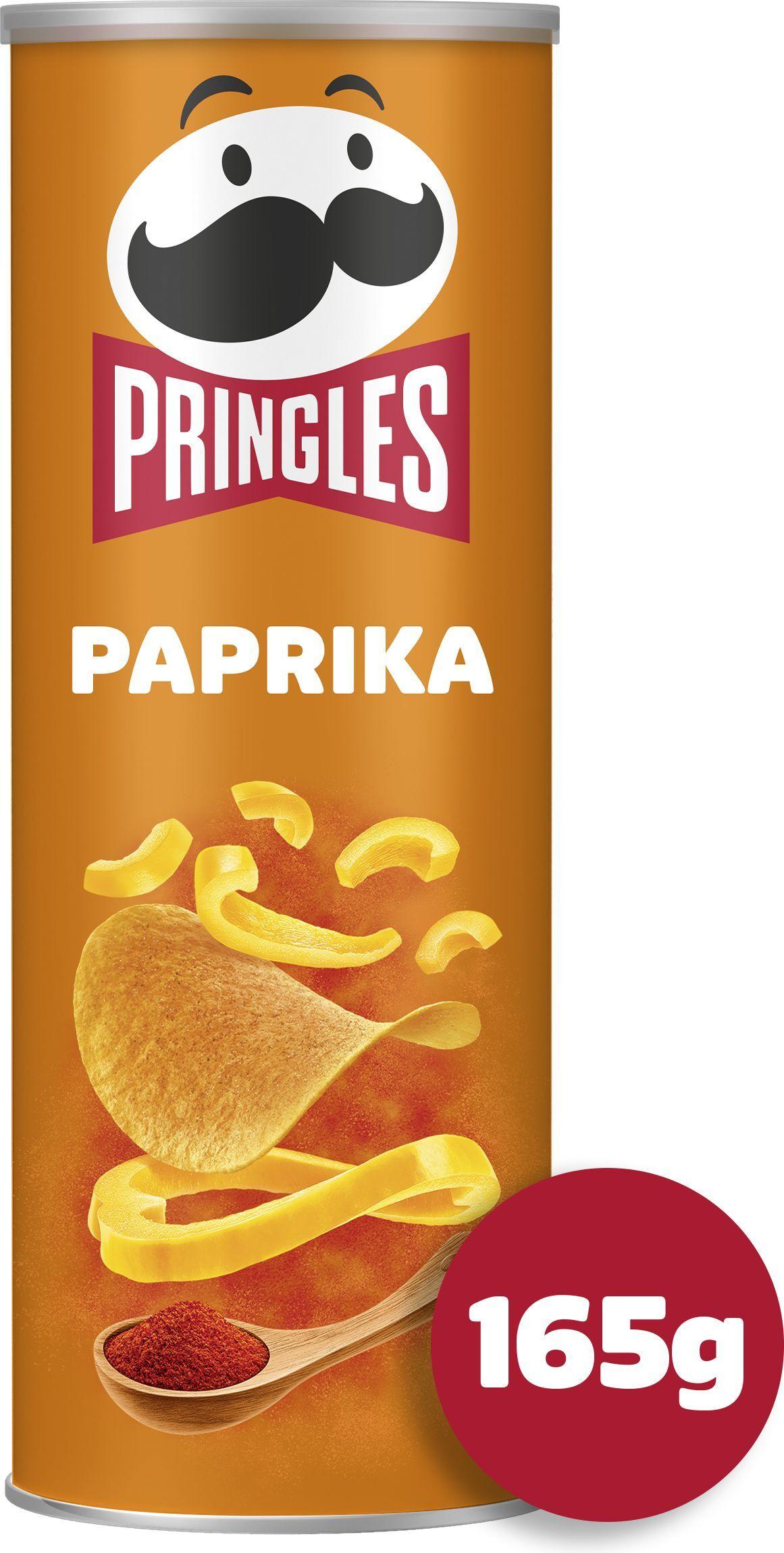 Чипсы картофельные Pringles со вкусом паприки, 165 г