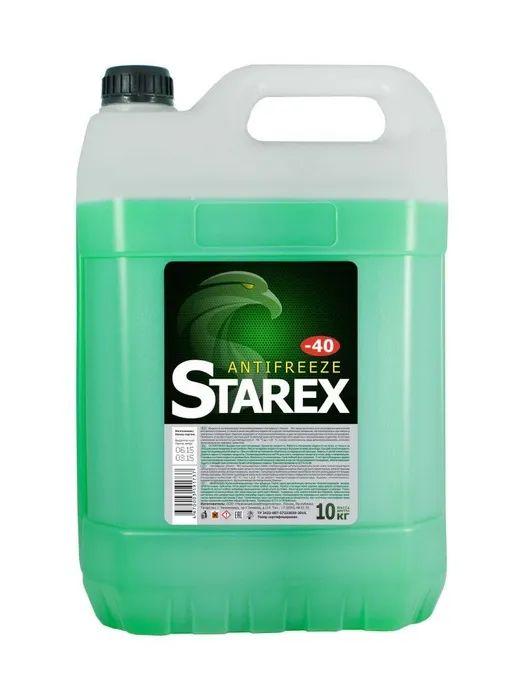 Антифриз зеленый STAREX Green -40 10 кг. / охлаждающая жидкость зеленая G11 700617