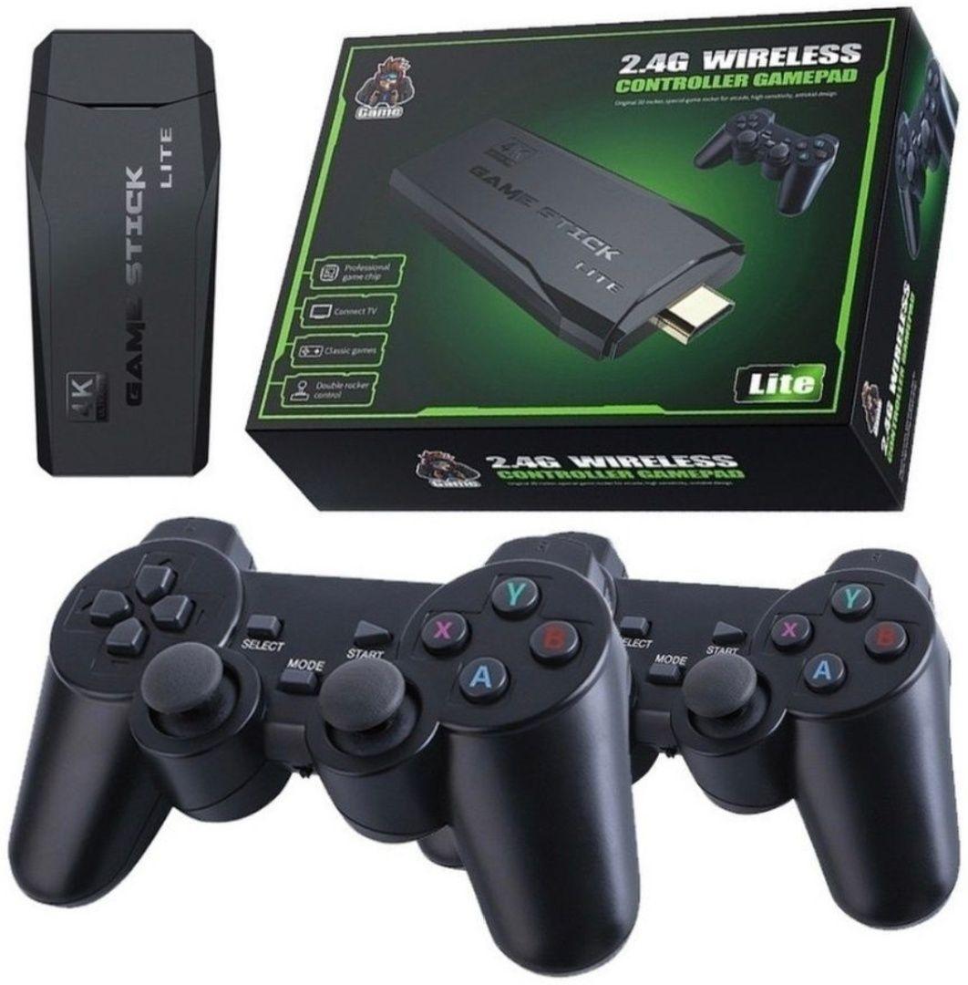 Игровая ТВ приставка Game Stick Lite 64GB, 10000 ретро игр.