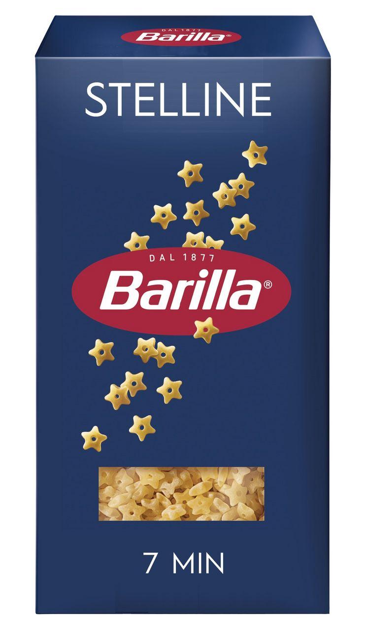 Макароны BARILLA Stelline n.27 из твердых сортов пшеницы группа А высший сорт, 450г