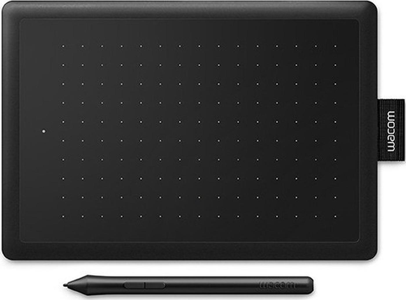 Wacom Графический планшет One S, формат A6, черный, красный