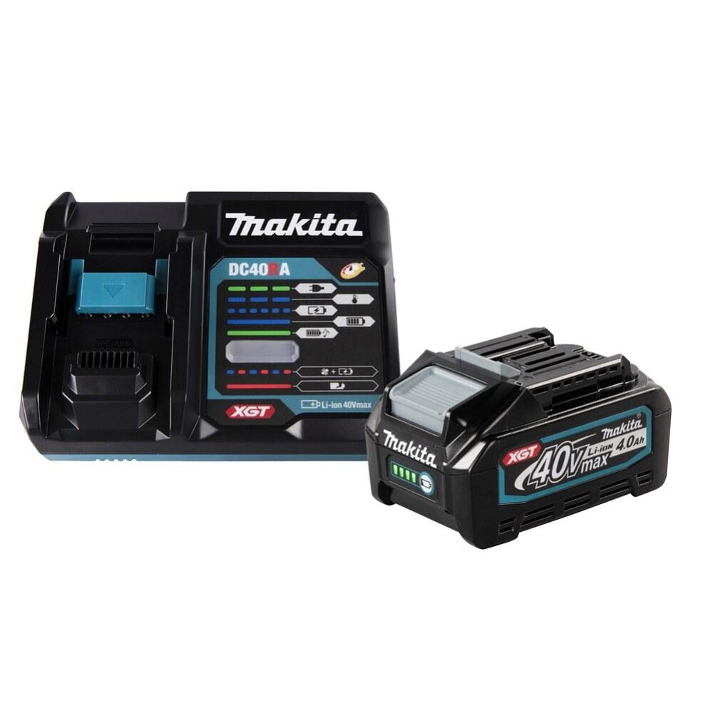  | Аккумулятор Makita XGT 40В 4Ач Li-Ion с зарядным устройством в комплекте (191J67-0)
