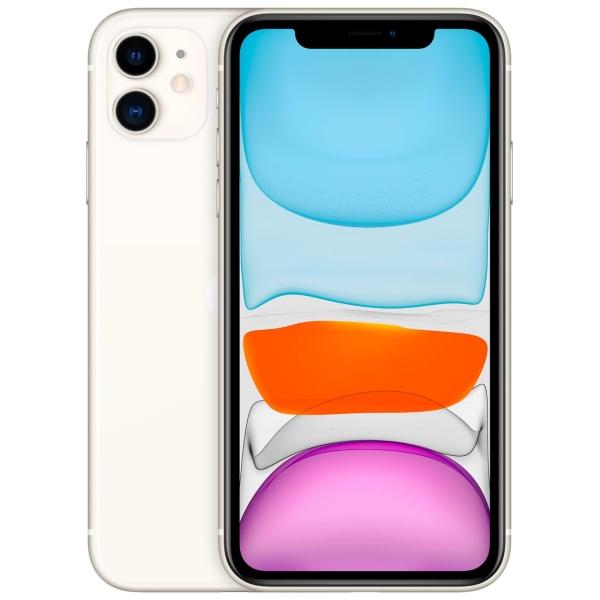 Apple | Смартфон Apple iPhone 11 64GB nanoSim/eSim White