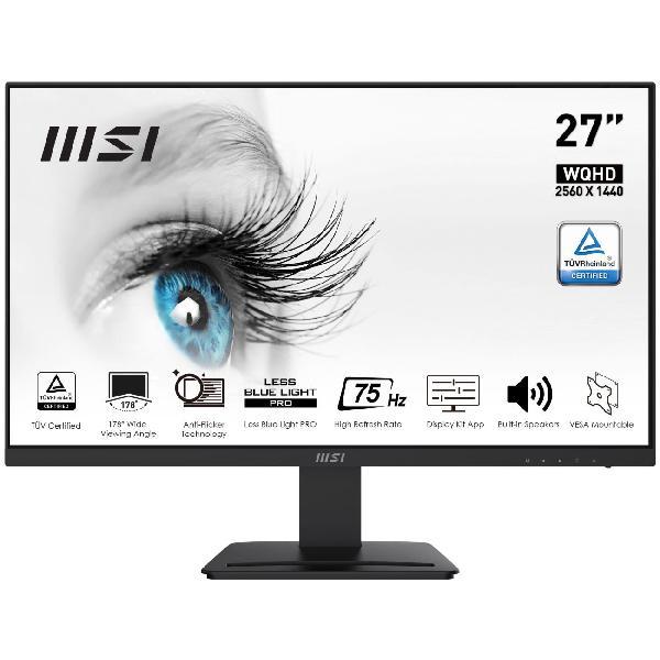 Монитор MSI 27"/VA/2560x1440/75Гц/черный (MP273QV)