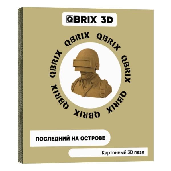 Пазл QBRIX 3D Последний на острове