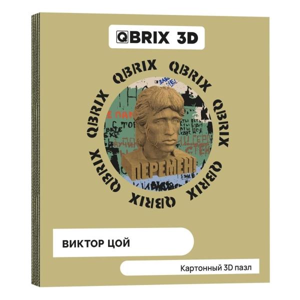 Пазл QBRIX 3D Виктор Цой