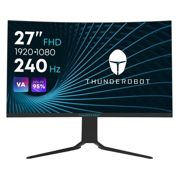 Монитор игровой Thunderobot 27"/VA/1920x1080/240Гц/черный (DF27C240L)