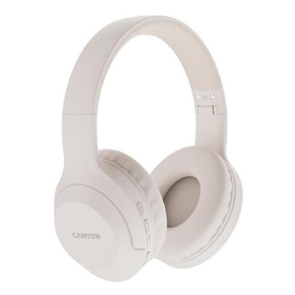 Беспроводные Bluetooth наушники Canyon BTHS-3 Beige