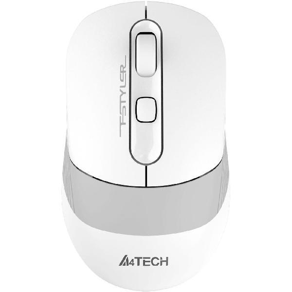 Мышь беспроводная A4Tech FB10CS USB GRAYISH WHITE