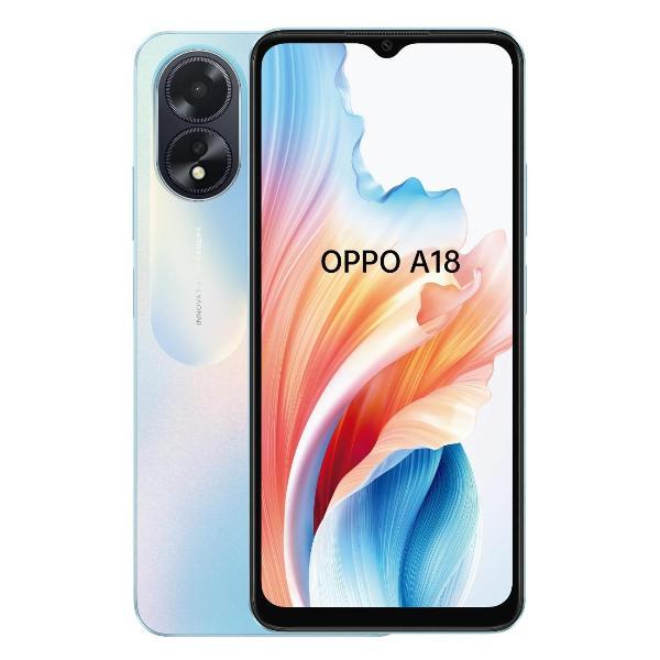OPPO | Смартфон OPPO A18 4/128GB Light Blue