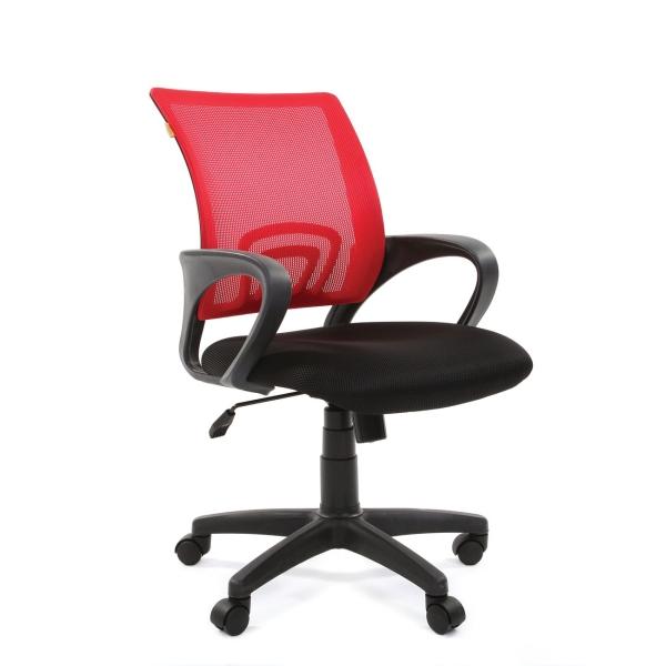 Кресло компьютерное Chairman 696 Black черный/красный