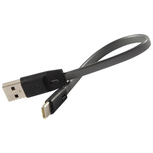 Кабель USB Type-C Red Line USB-Type-C 2A 20 см серебристый