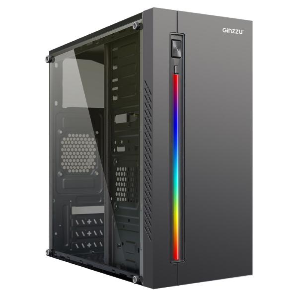 Корпус для компьютера Ginzzu D370 RGB Window