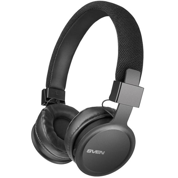 Наушники накладные Bluetooth Sven AP-B700MV с микрофоном (SV-019327) Black