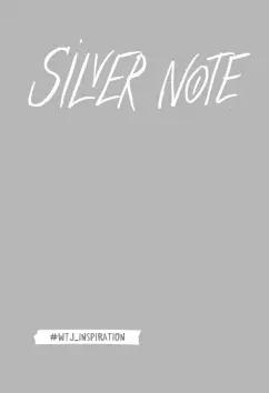 Silver Note. Креативный блокнот с серебряными страницами